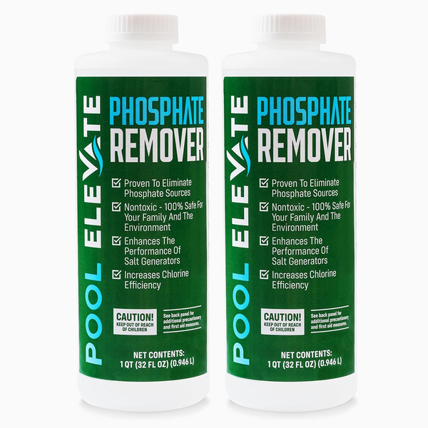 Phosphate Remover - 64 oz (Pack of 2) for Clear Pool Water